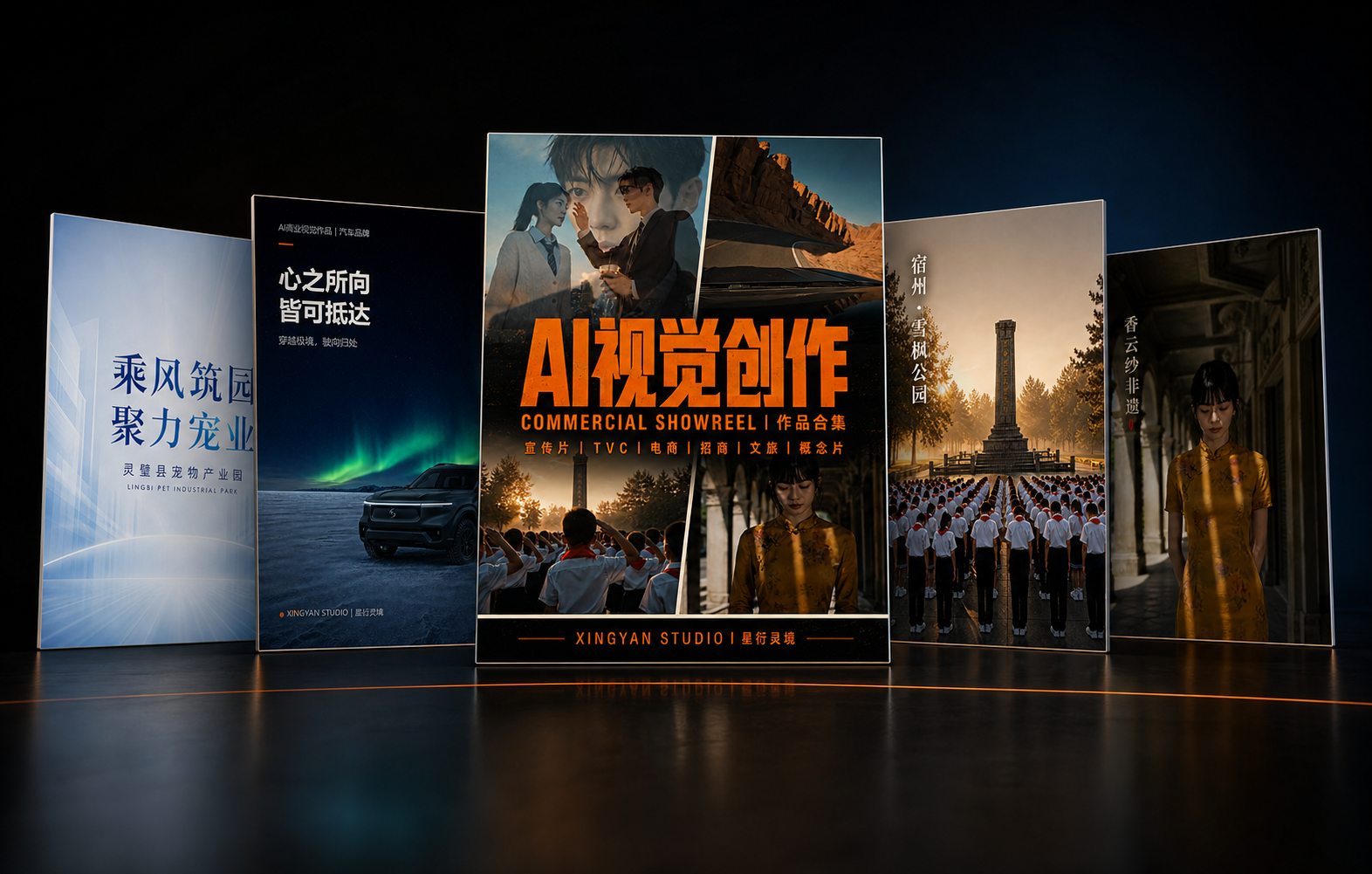 星衍商业影像作品封面组合